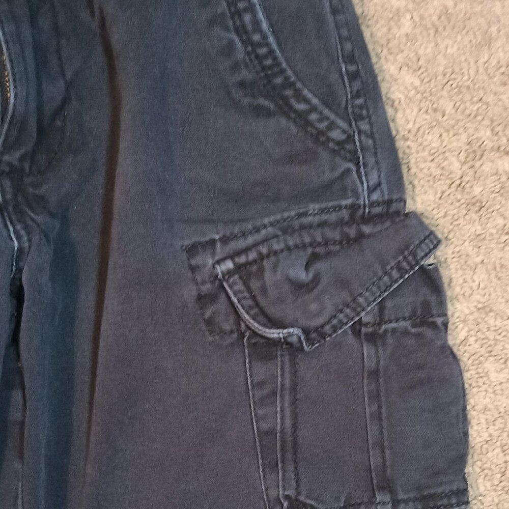 Arizona Jean Co/Cargo Shorts/Boys 10 Regular/Black/Utility Summer Wear - Picture 7 of 8